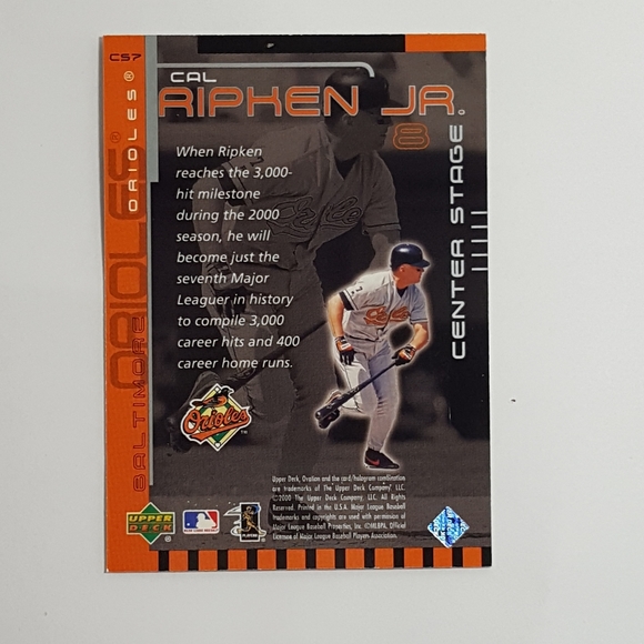 2000 Upper Deck Cal Ripken Jr - Picture 2 of 3